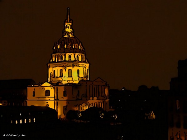 Paris-Dome des Invalides  Print
